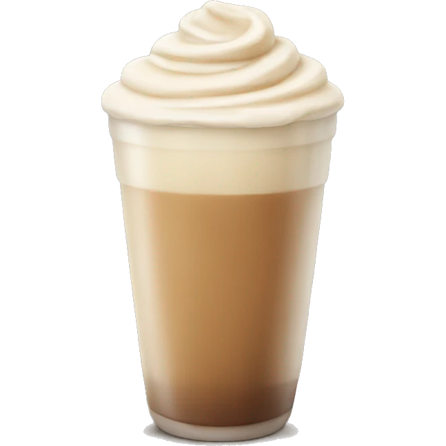 Ice latte  emoji