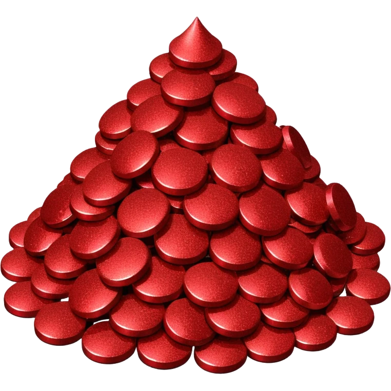 red glitter repair emoji