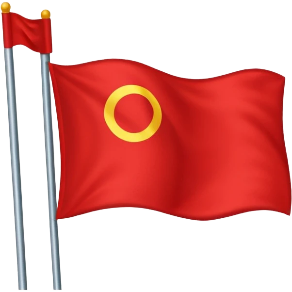 red flag emoji