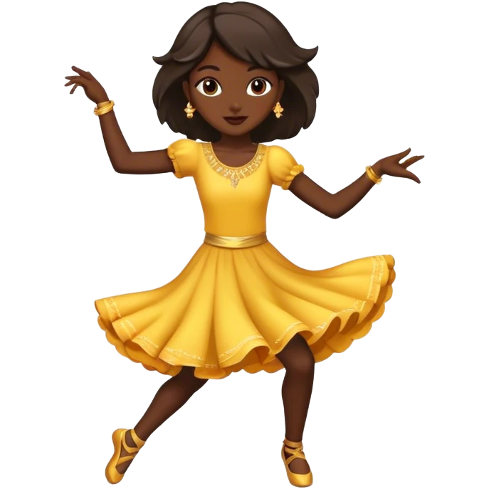 Girl dancing emoji