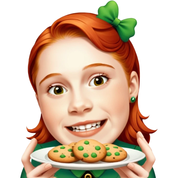 Irish Cookie emoji