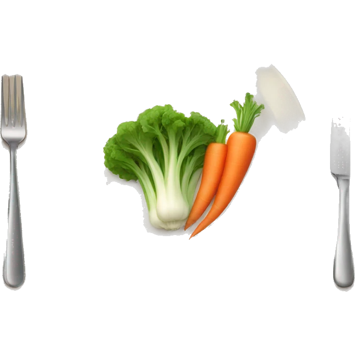 plate of vegetables  emoji