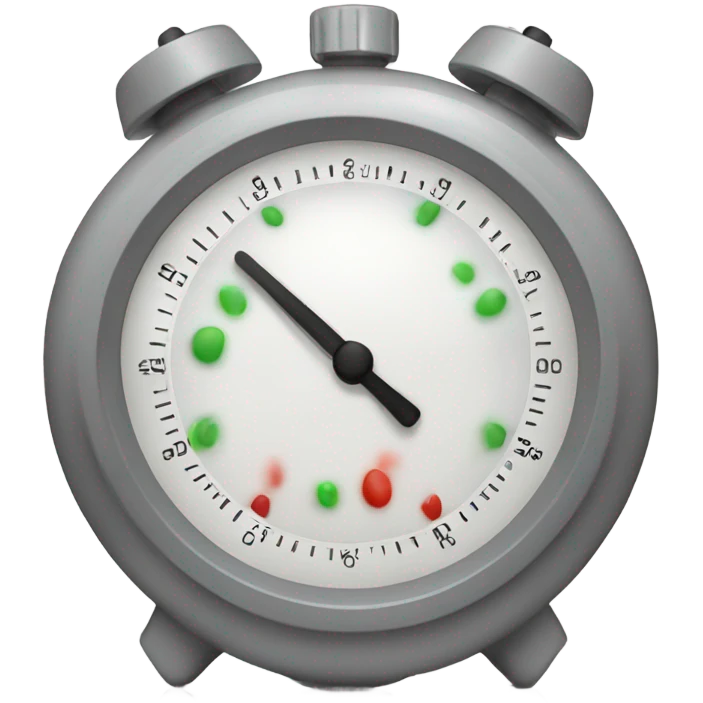 A 30 minute kitchen timer emoji