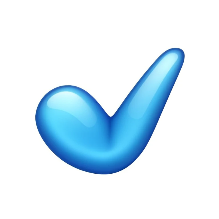 Verified blue tick emoji  emoji