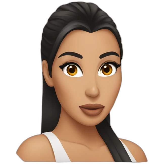 Kim kardashian  emoji