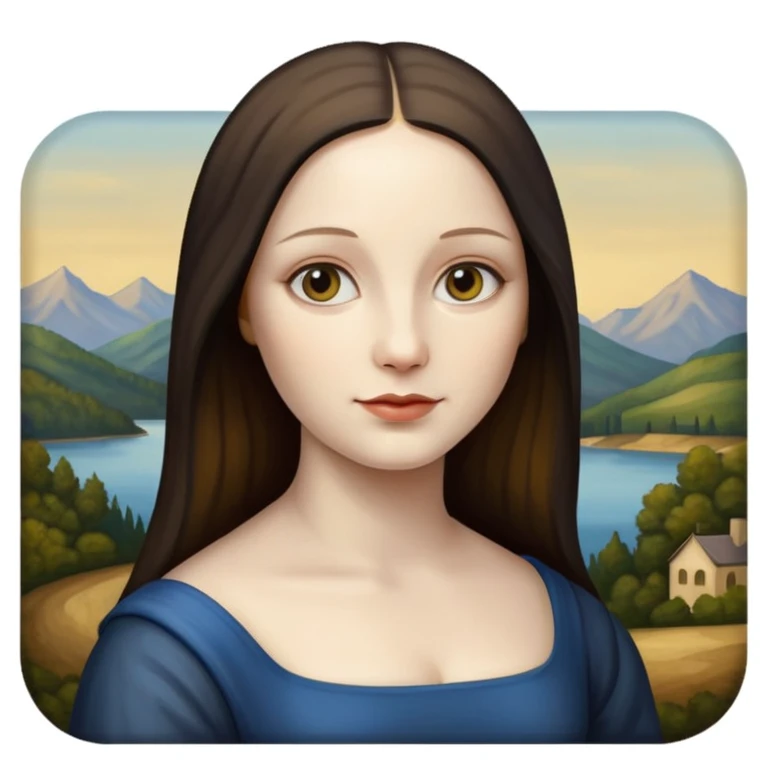 monalisa painting emoji