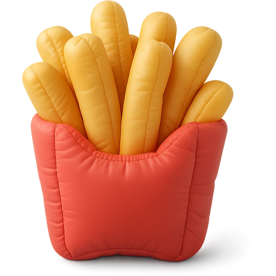 french fries emoji