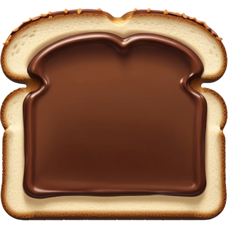 Nuttela mit brot emoji