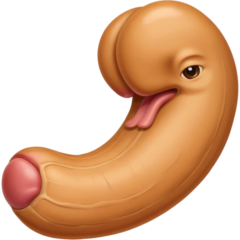 a penis emoji