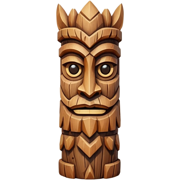 fantasy magic totem low poly emoji
