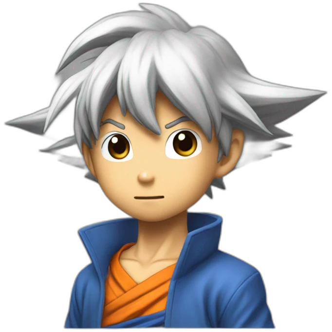 Kid Goku flying numbus emoji