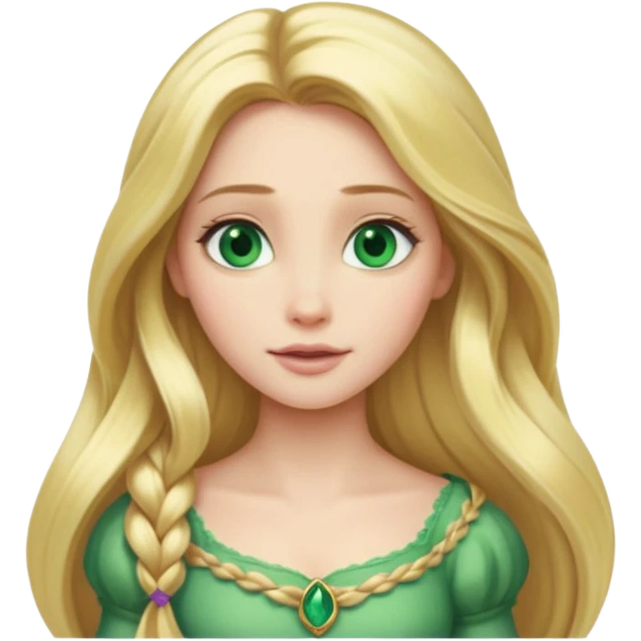 Rapunzel emoji