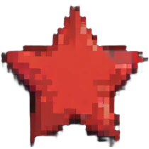 Communist red star symbol emoji
