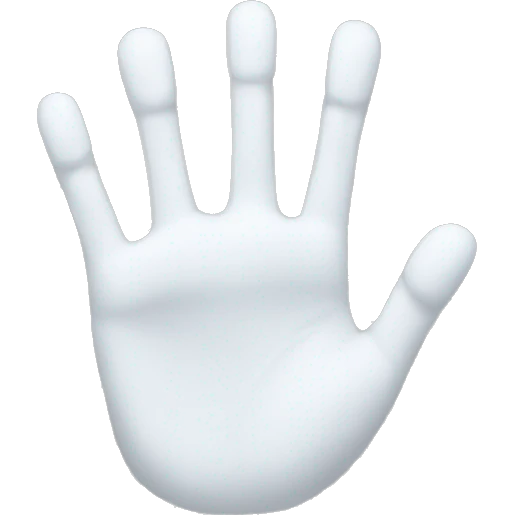 olaf hand emoji