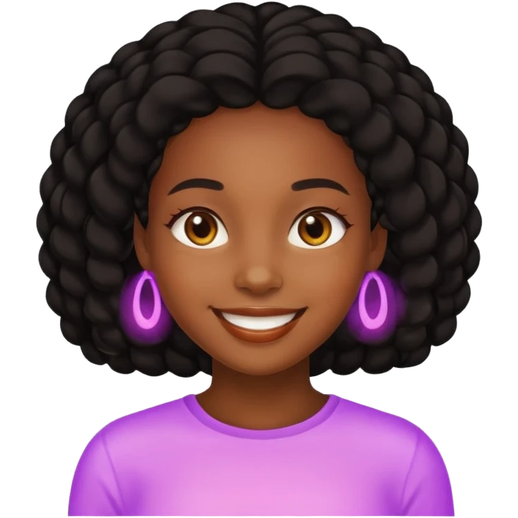 black girl  emoji