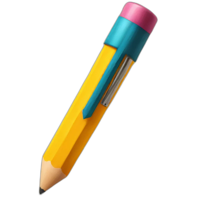 Big pencil emoji