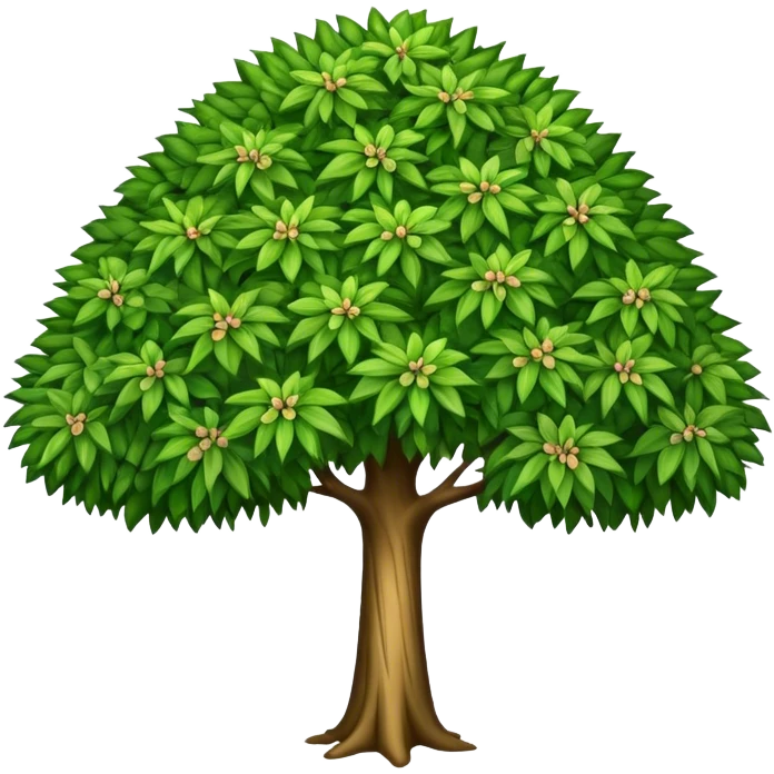 Lepidodedron tree emoji