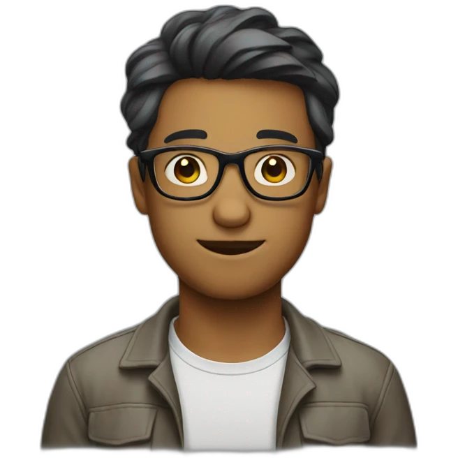 nerd with glasses emoji