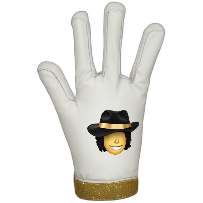 Michael Jackson glove emoji