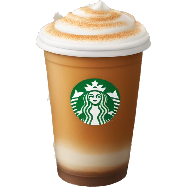Starbucks pumpkin spice latte  emoji
