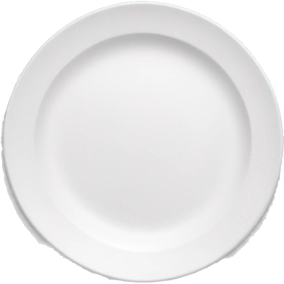 white plate emoji
