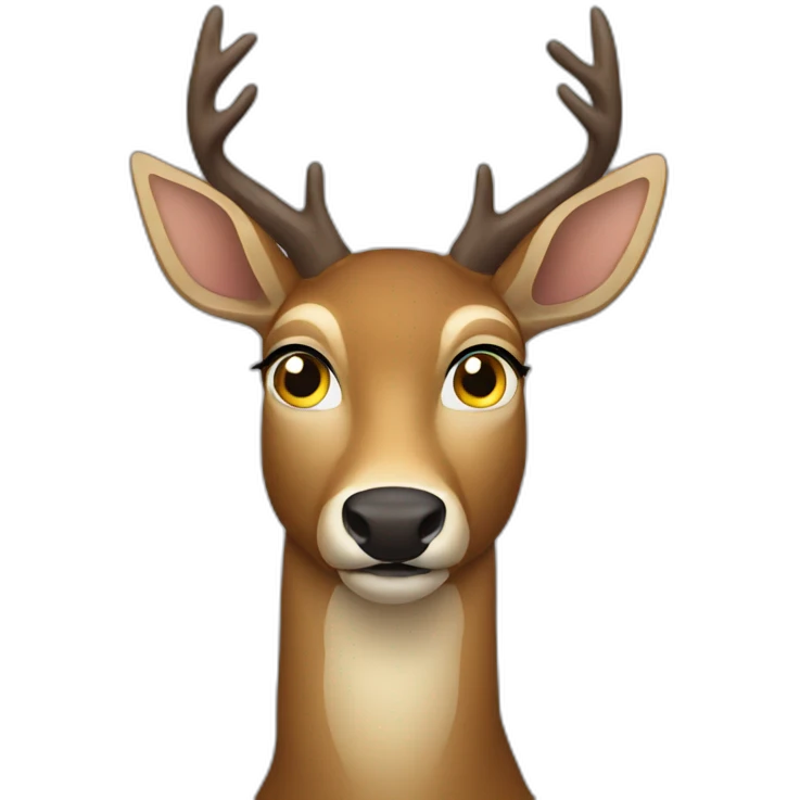 Deer in headlights emoji