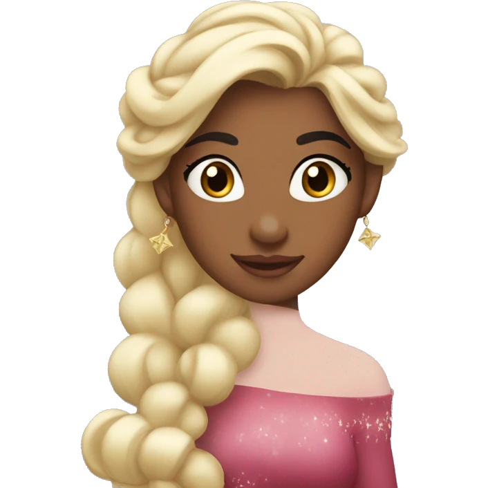 Disney Princess Chrismas Look  emoji