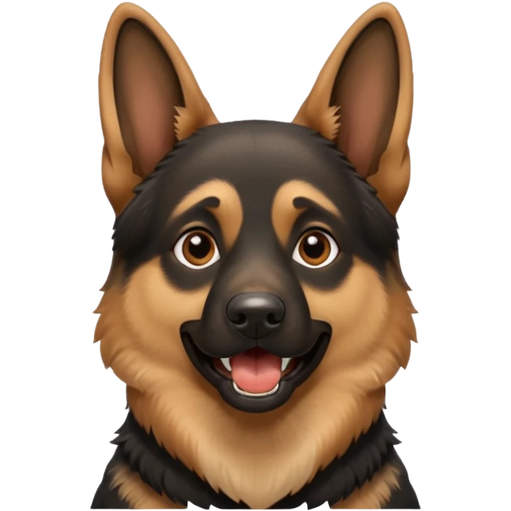German shepherd bark emoji