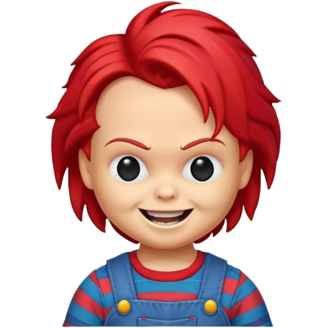 Un emojin de chuky emoji