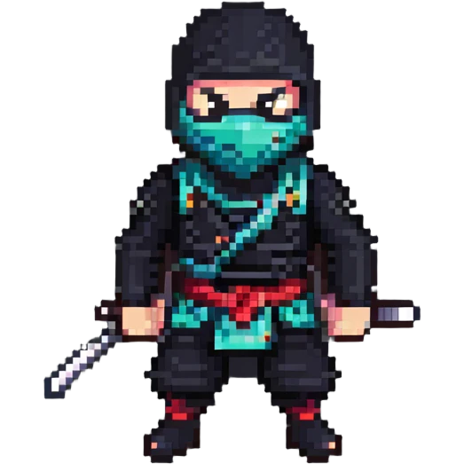 masked ninja emoji