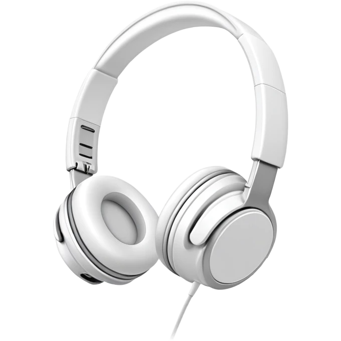white 🎧 emoji