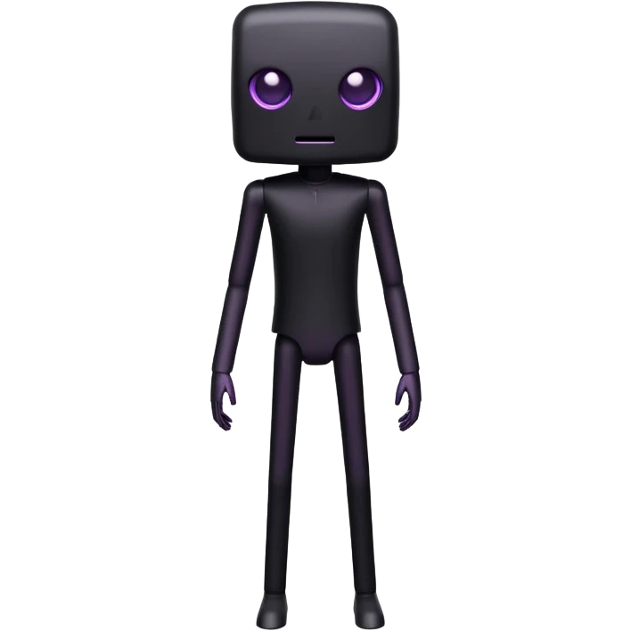 Minecraft Enderman emoji