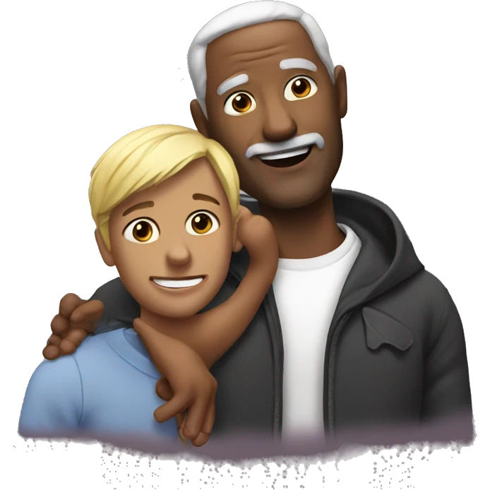 papa with mo emoji