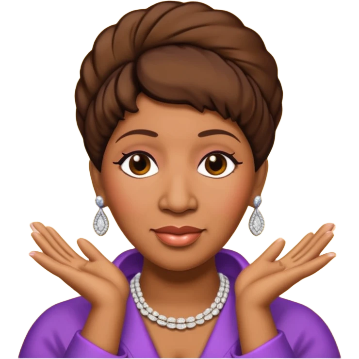 Aretha Franklin emoji