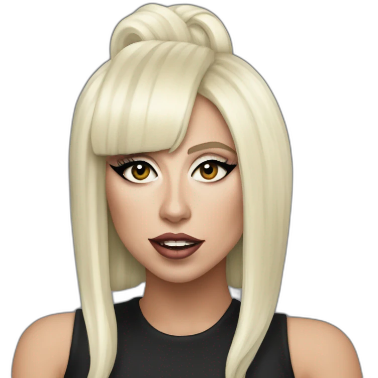 Lady Gaga On Born this way ERA emoji