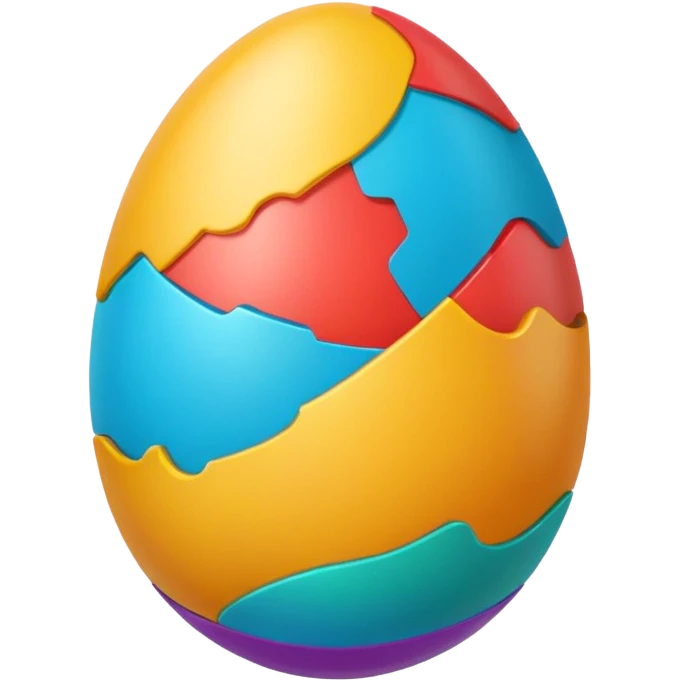 Surprise egg emoji