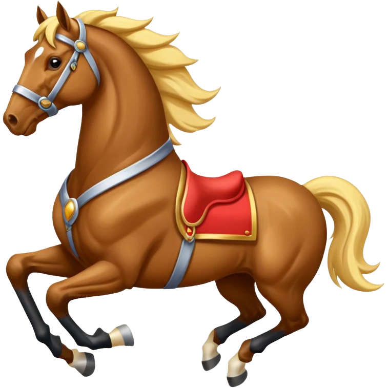Charioteering horses  emoji