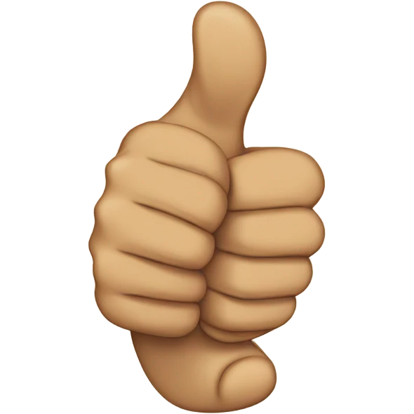 The number 7 giving a thumbs up emoji