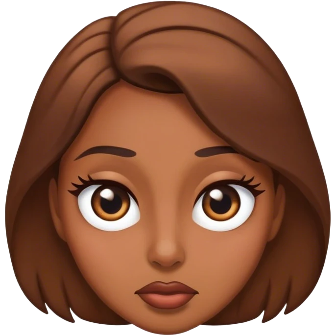 mulher revirando os olhos  emoji