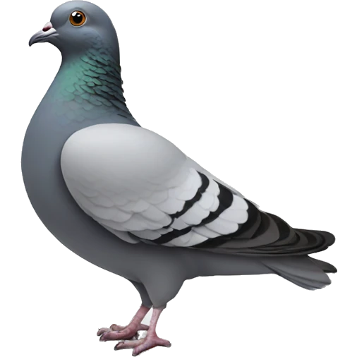 pigeon with udders  emoji