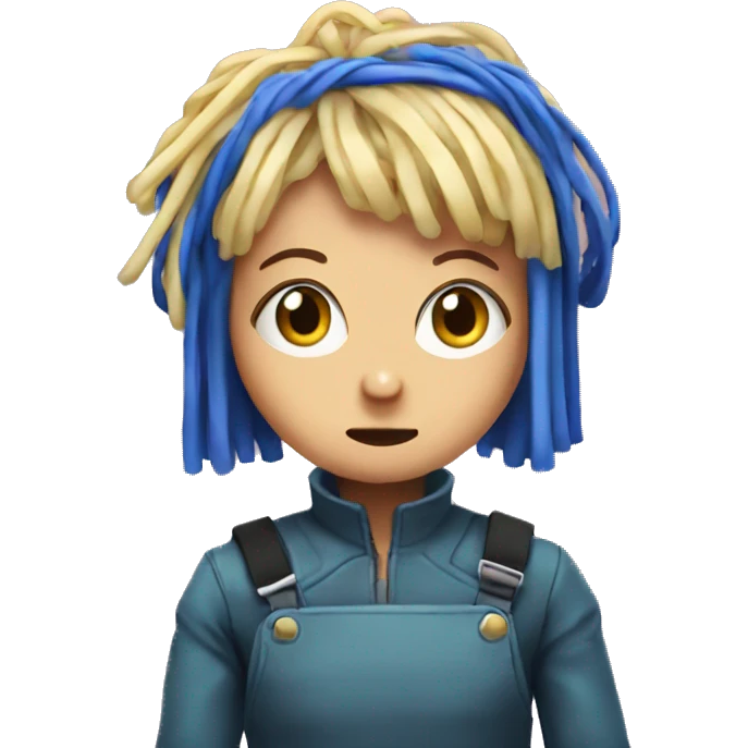 Ramona Flowers eating spaghetti emoji