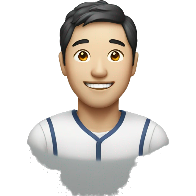 Smiling Korean Man emoji