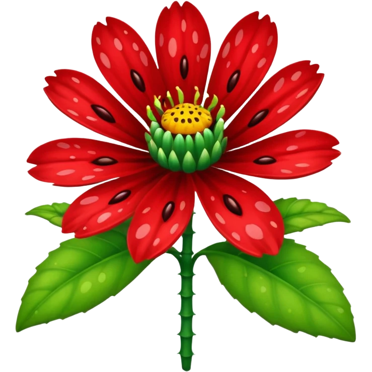 carnivour flower emoji