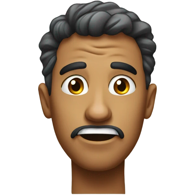 Side eye funny face emoji