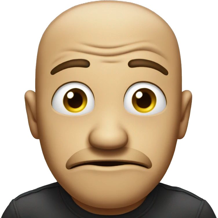 Stank face emoji
