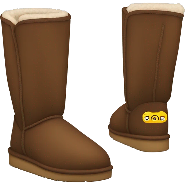 Brown uggs emoji
