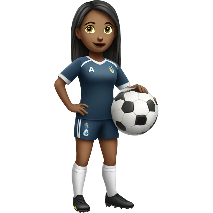 soccer girl emoji