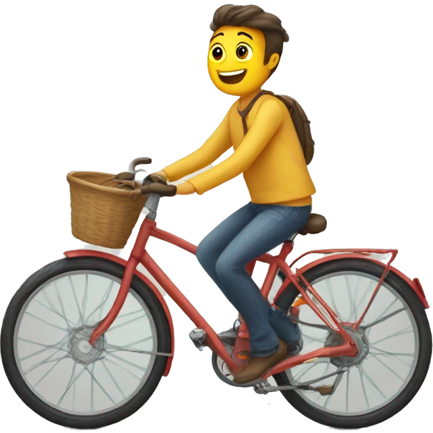 Cute bikecykle emoji