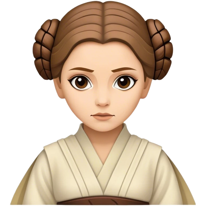 Padawan Leia emoji