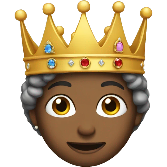 Queen crown emoji